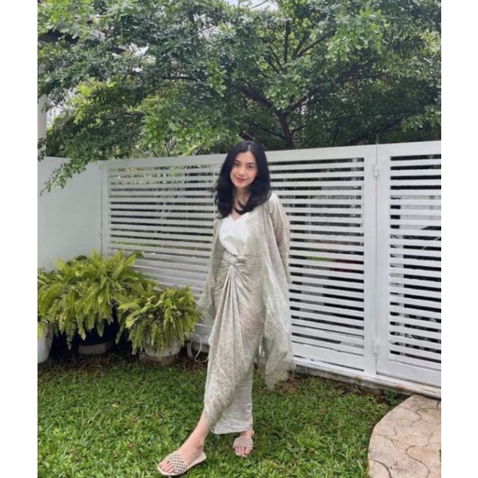 SET OUTER VISCOUSE DAN OUTER SILK PREMIUM LACE RENDA