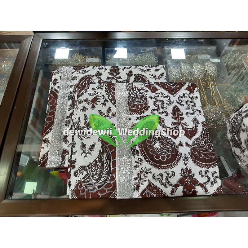 [Sepasang] Jarik Pengantin Prodo - Motif Semen Putih || Prodo Silver