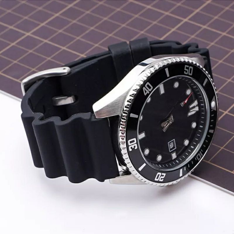 Strap tali jam tangan SEIKO DIVER Rubber Silikon silicon  20mm 22mm  kwalitas original