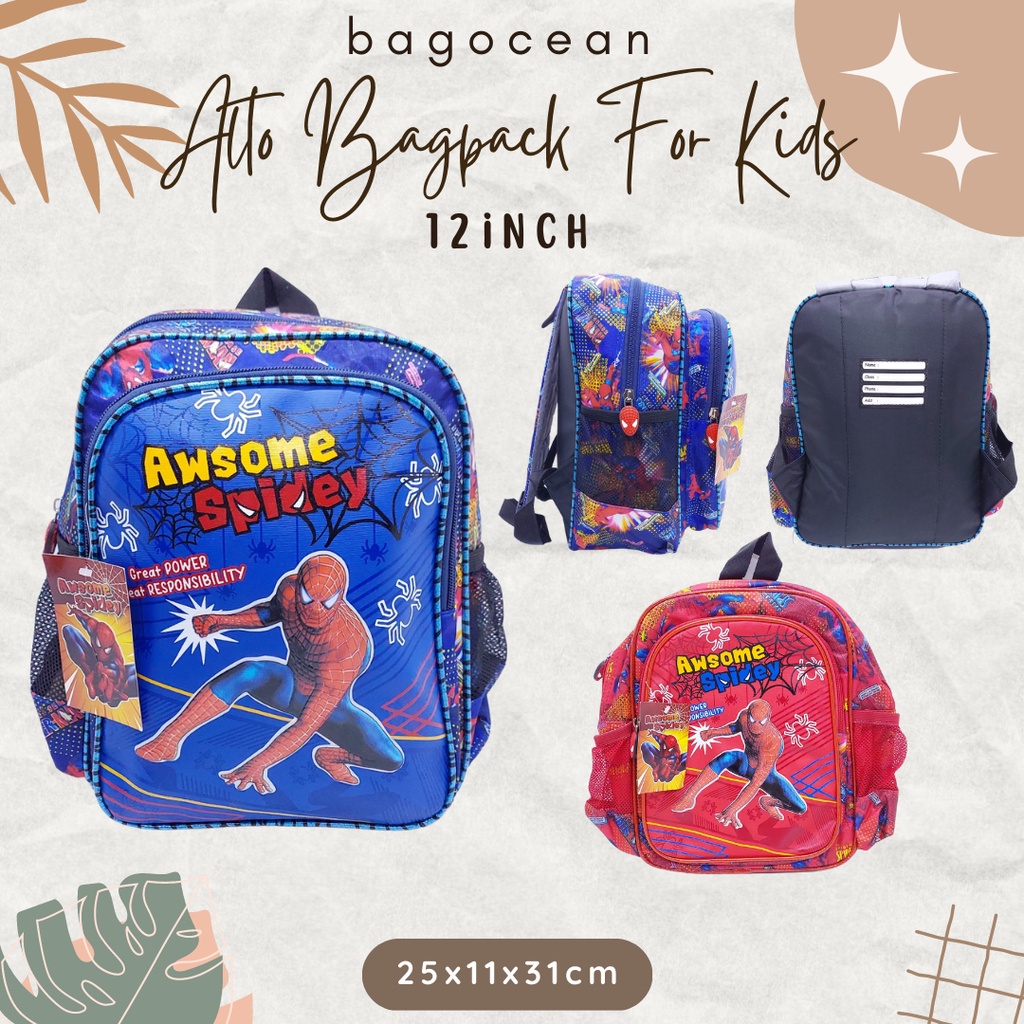 Tas Anak PALO ALTO Laki-Laki Karakter 16 INCHI MURAH / Tas Anak PALO ALTO Cowok TK SD SPIDERMAN TIMBUL 3 RUANGAN / Tas Anak COWOK ALTO SPIDERMAN ORIGINAL / TAS SEKOLAH ANAK LAKI-LAKI MOTIF HERO / TAS ANAK SEMI TIMBUL SPIDERMAN PALO ALTO MURAH BARU ORI