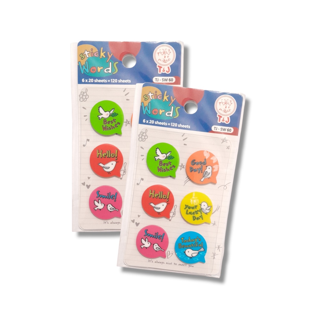 

Tom n Jerry Sticker Kertas SW 60 - STICKER WORDS [ 1 PAD ]