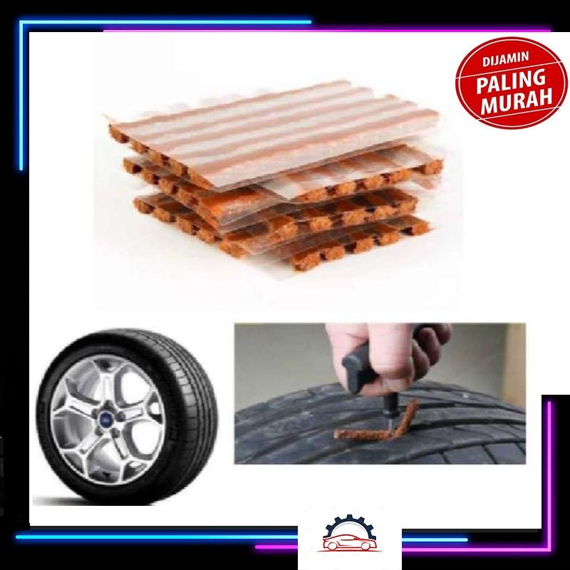 Refill Isi Karet Ban Tubles Ulang Tambal Ban Tubles Lem Cacing Karet