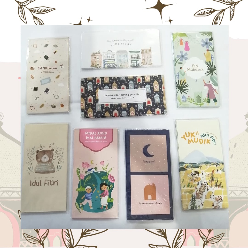 

TBMO AMPLOP LEBARAN BESAR / ANGPAO LEBARAN MOTF RANDOM