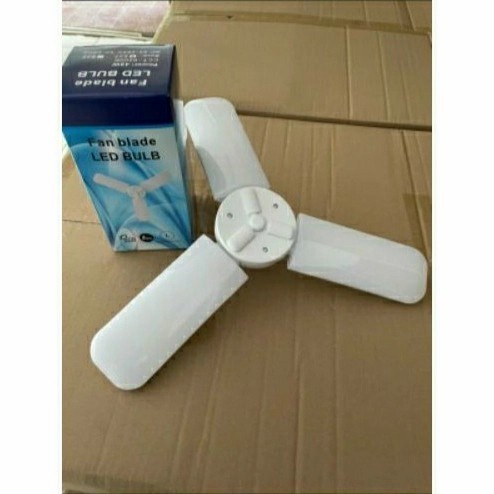 Lampu Kipas PUTIH / Lampu Bohlam LED Fan Blade