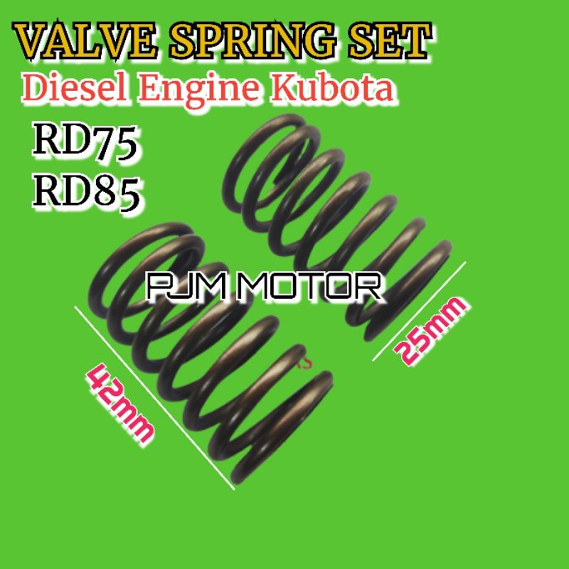 RD75 RD85 Valve Spring Per Pegas Klep Mesin Diesel Kubota 8,5PK
