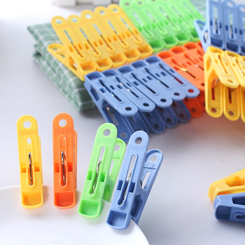 HC Jepitan Jemuran Rumah Plastik Isi 20Pcs Penjepit Pakaian Baju Laundry Dry Clips Jepitan