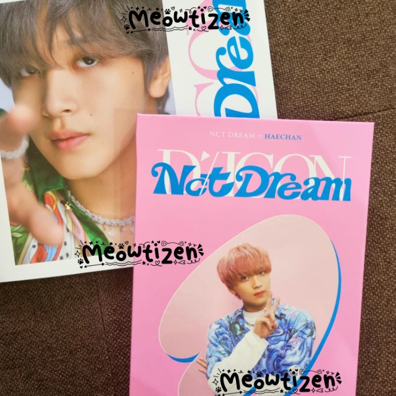 Dicon D-icon NCT Dream 102 Haechan Photobook Binder Photocard Chenle