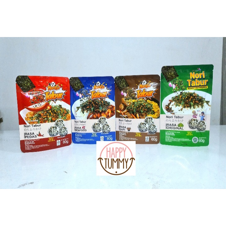 

Nori tabur 60gr JFS rumput laut kering panggang seaweed halal