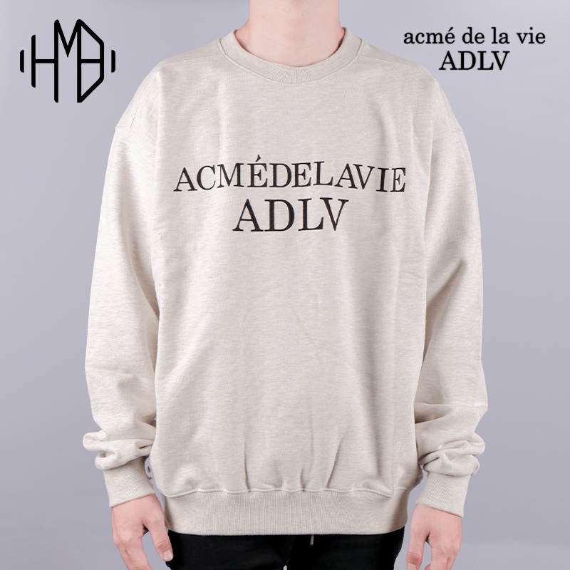 ADLV Acme De La Vie Essential Logo Crewneck Oatmeal acmedelavie