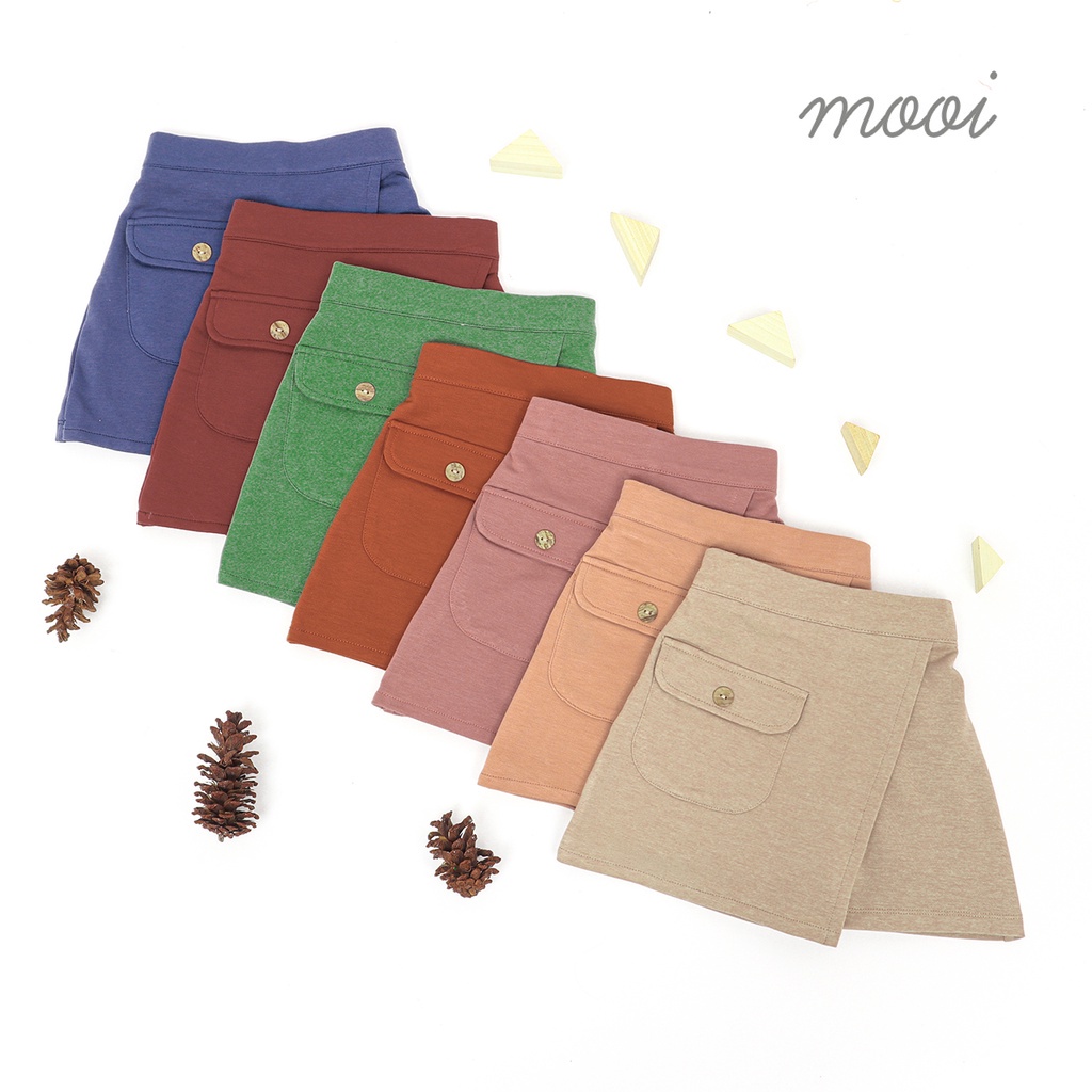 PROMO 7.7 PROMO BAJU LEBARAN MURAH MOOI IVA SKORT PANTS MOOI ROK CELANA ANAK ROK PENDEK FASHION ANAK PEREMMPUAN 1 - 5 TAHUN