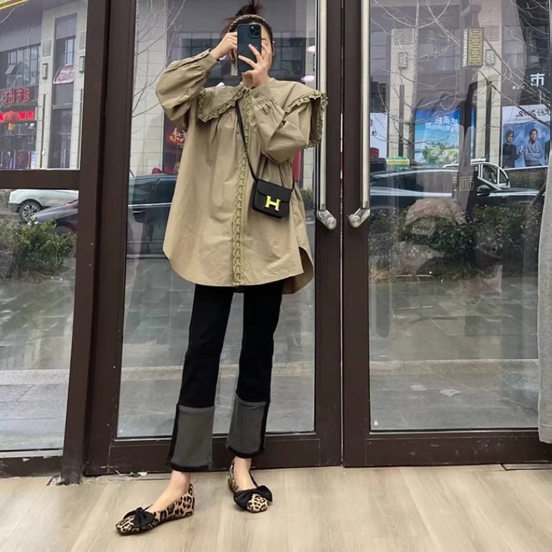 Amina Blouse / Baju Atasan Kemeja Import