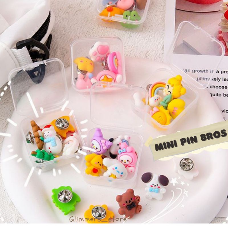 Mini Bros Baju/ Mini Bros karakter 1 set isi 5pcs