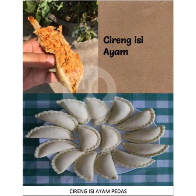 

Cireng Isi Ayam Suir Pedas & Keju