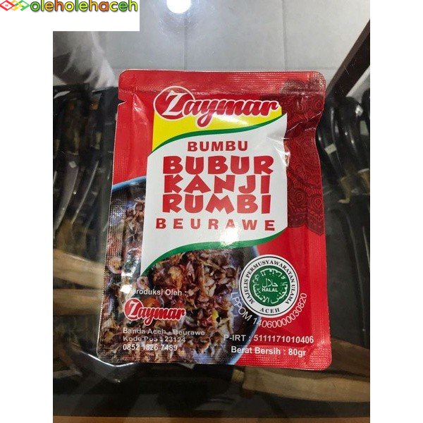

Bumbu kanji rumbi khas Aceh/bumbu masak instan kanji rumbi