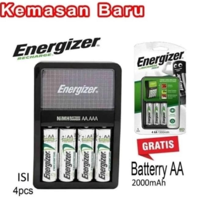 Battery / Baterai Alkaline Energizer Rechargeable Maxi Aa Termurah