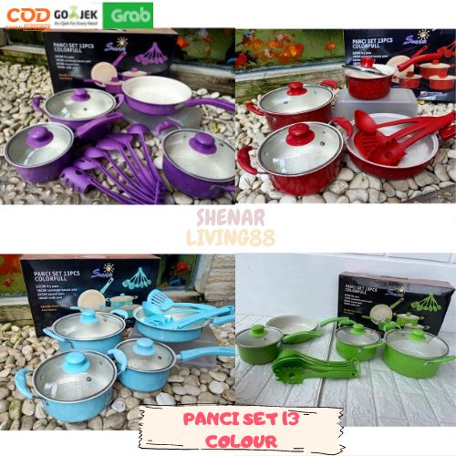 PANCI SET 13 COLORS/PANCI SET/PANCI SET 13/PANCI WARNA WARNI SHENAR