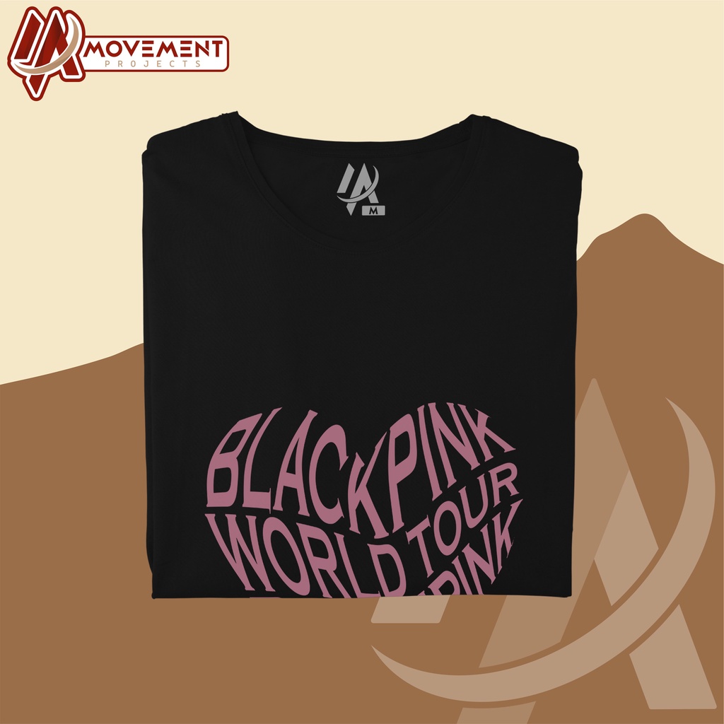 [OVERSIZE] KAOS OVERSIZE &quot;BORN PINK&quot; VER. 4 BLACKPINK WORLD TOUR