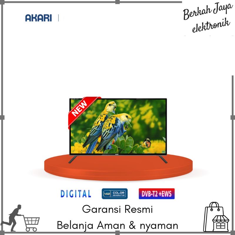 TV LED AKARI 32" LE-53D32 DIGITAL