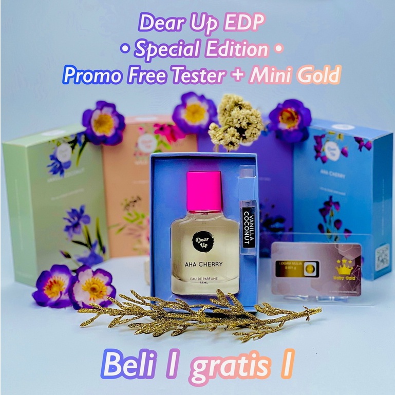 DEAR UP EAU DE PARFUM (EDP) 35 ML SPECIAL EDITION FREE 1 PARFUM