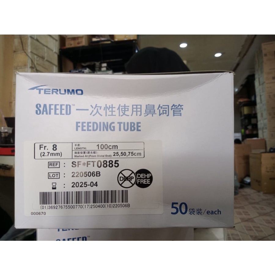 Feeding Tube Terumo / Selang NGT Terumo / NGT Stomach Tube Terumo