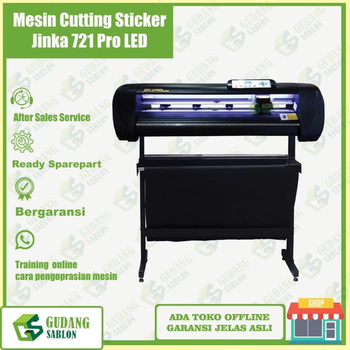 MESIN CUTTING JINKA 721 PRO LED // SUPPORT CORELDRAW