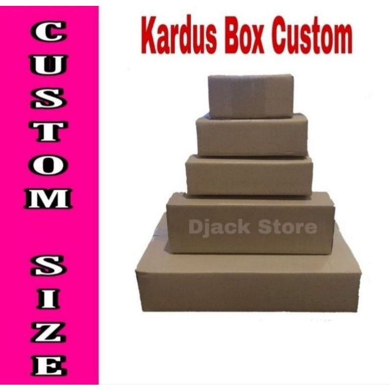 

Kardus Box Packing 10 x 10 x 10 cm