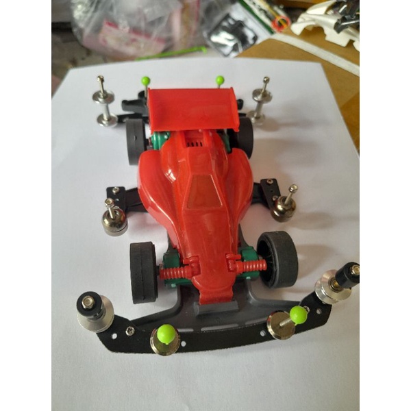 TAMIYA SIDE DAMPER MODIFIKASI TAMIYA SASIS SUPER 1