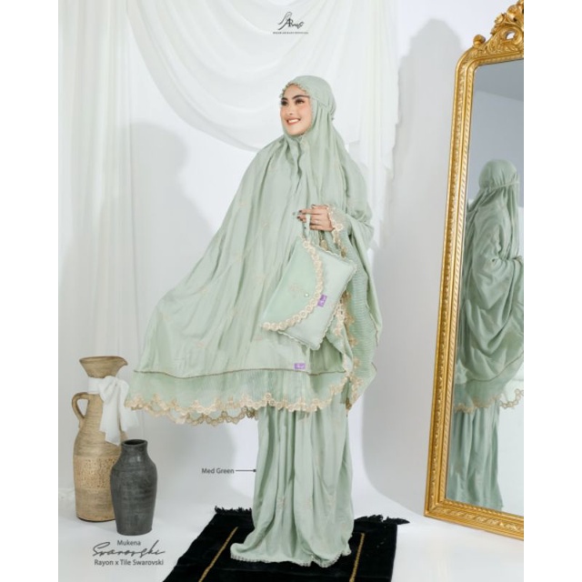 Terbaru Mukena Swarovski by ArRafi✔️ mukena mukenah rukuh rukoh rayon perlengkapan ibadah sholat wan