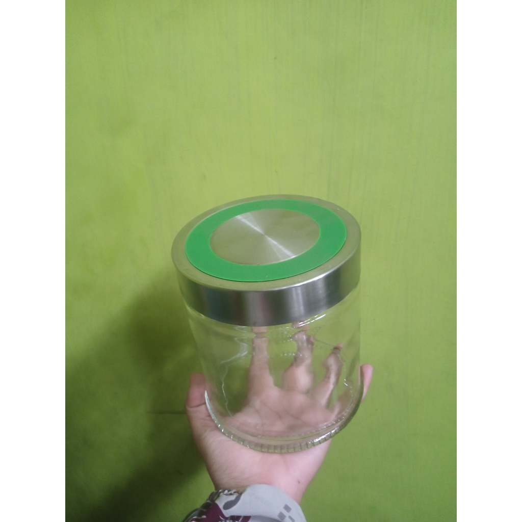Souvenir Toples Kaca Murah Stoples Cantik Tp5Cslc Toples Wadah Peyimpanan Kedap Udara Toples Bumbu T
