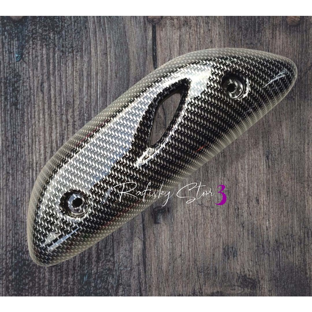 TAMENG KNALPOT CARBON CELUP SCOOPY 2020-2023