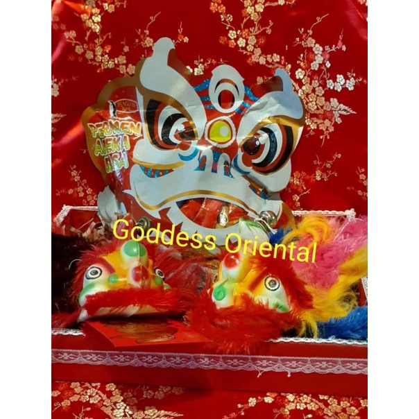 

Imlek Candy Two Twin Barongsai Sweets Permen Gift Hamper Set Hadiah