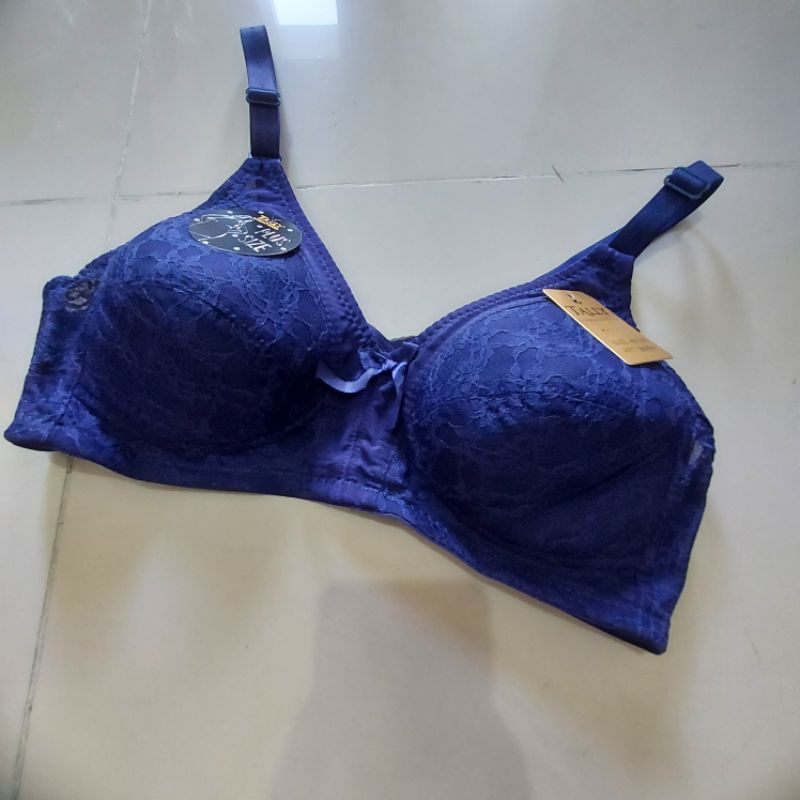 TALLY BRA BH JUMBO CUP BESAR CUP D TANPA KAWAT BUSA TIPIS SiZE 36-46