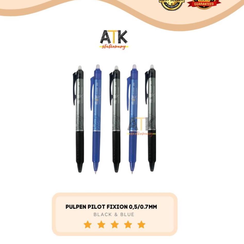 

Borong Produk Pulpen Frixion Pilot 0.7/0.5 ( pulpen bisa dihapus) atk