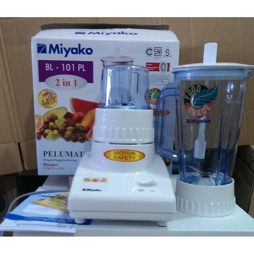 Miyako BL-101 PL Blender Jug Plastik 1 Liter
