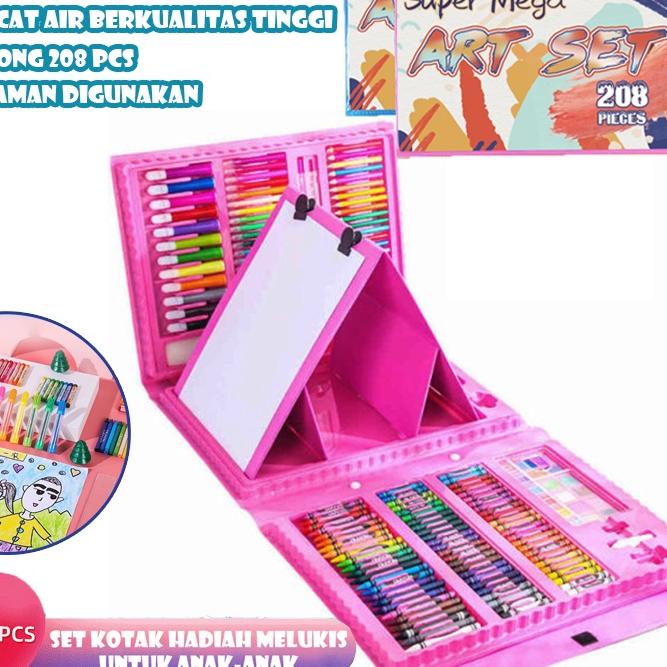 

Trend NOVA KU Crayon Mewarnai Pensil Krayon 208 Warna Alat Menggambar atau Mewarnai- Water color Pen/Pencil/Crayon/Alat cat air pena set Set Alat Menggambar Melukis Anak anak Crayon Cat Air Pensil Warna Pengasah 208pcs -YY0037 DFY''