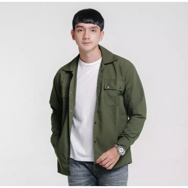 JAKET SEMI PARKA - JAKET PARKA PRIA CASUAL