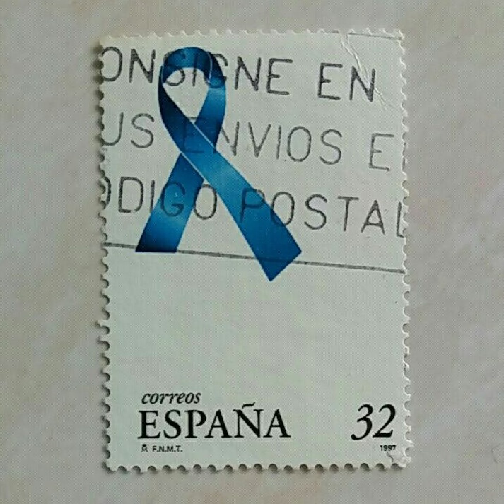 

(AD) Perangko Spanyol 1997 Blue Ribbon 32 pta Used