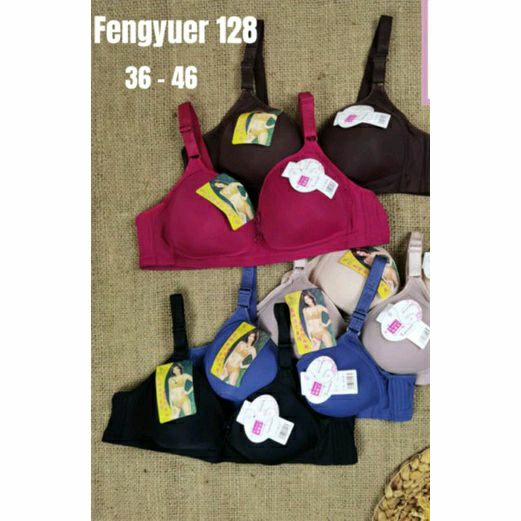 BH Jupe Cup Besar Fengyuer  128 /BH Wanita Cup Besar tanpa Kawat kait 3.