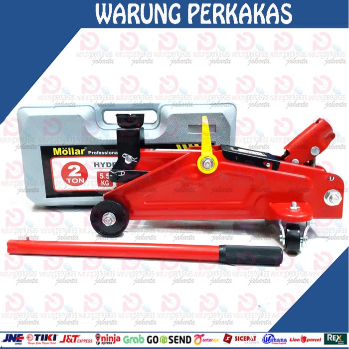 Dongkrak Mollar Dongkrak Buaya 2 Ton - Dongkrak Mobil - Hydraulic Jack