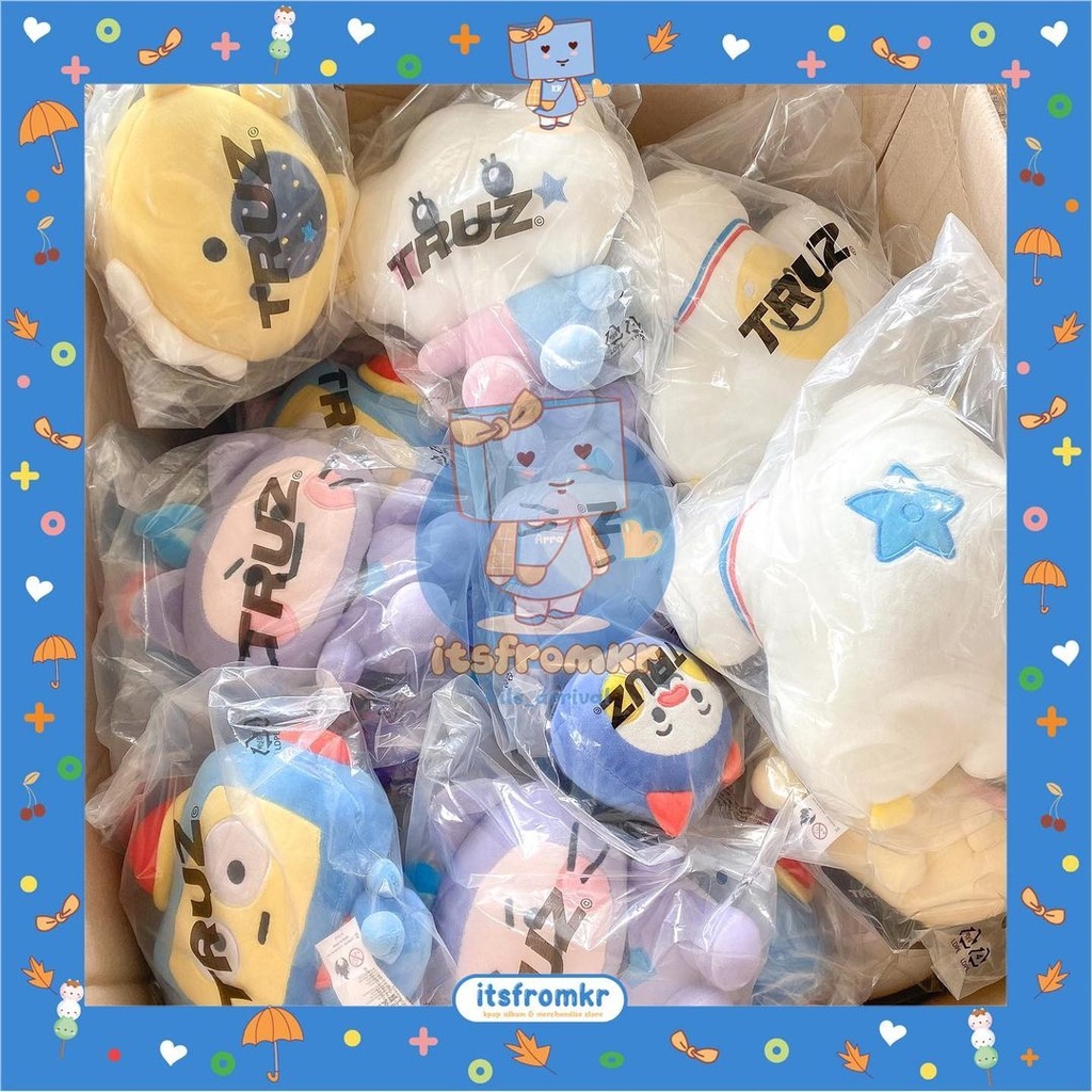 [READY STOCK] Truz Bag Charm Sitting Doll Pillow Cover Face Wrist Cushion Hoodie Treasure Hikun  Som