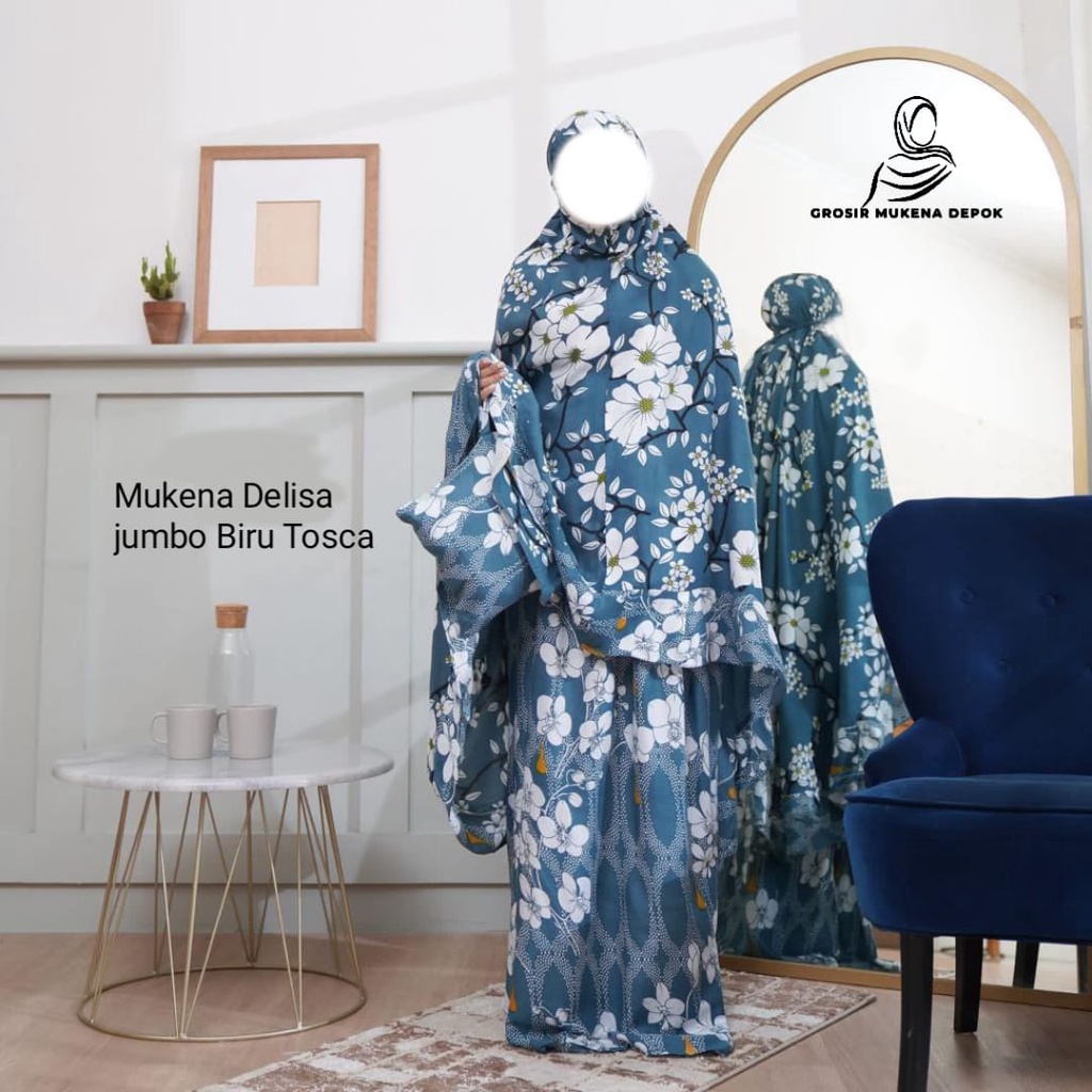 Mukena Rayon Delisa Jumbo | Bisa Cod