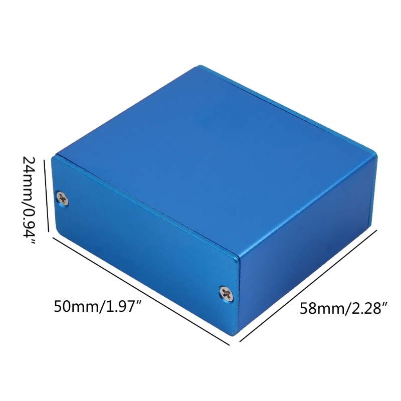 Bt Papan Sirkuit PCB Instrumen Aluminium Kotak Pendingin Kandang Proyek Elektronik Untuk Case Untuk Shell Protect Box 1.97x2.