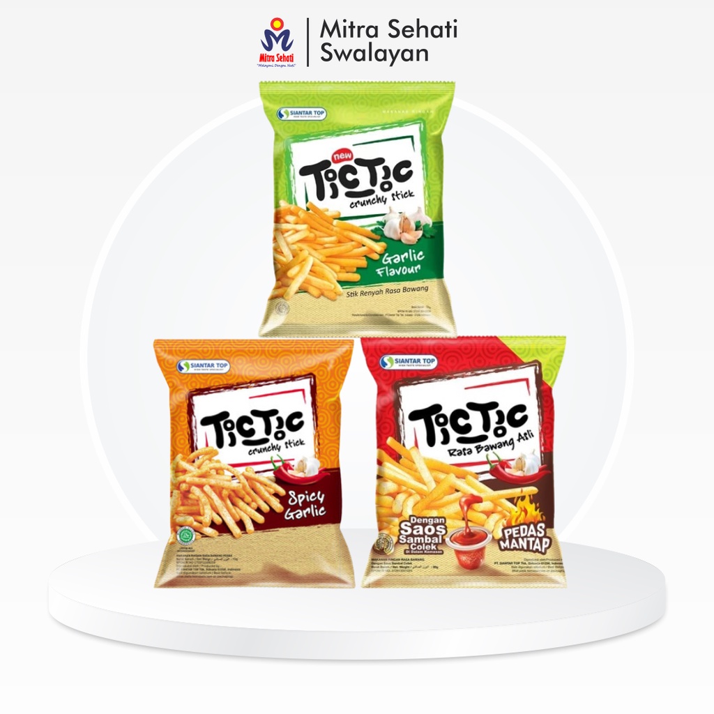 

TIC TIC / Snack Saos Sambal 65gr - Mitra Sehati Swalayan