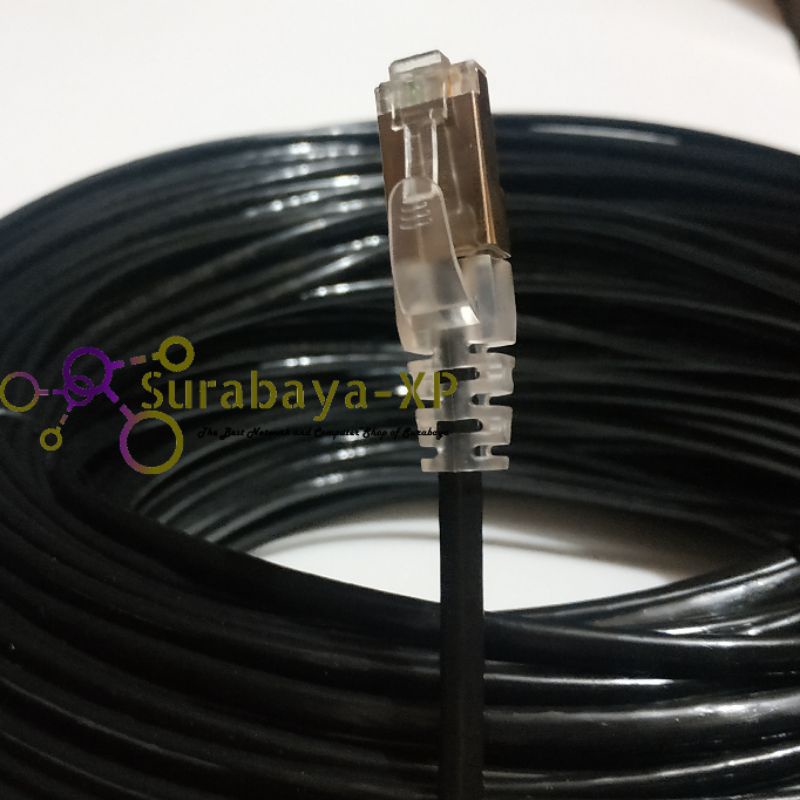 Kabel LAN Outdoor 10 Meter CAT5E Tembaga Murni 10 M 10M UTP STP FTP