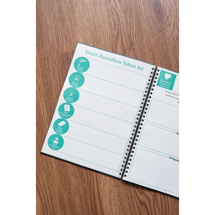 

Terlaris ✨ -Ramadhan Planner infinit Diary Agenda Buku Catatan Whiteboard paper- 2.1.23