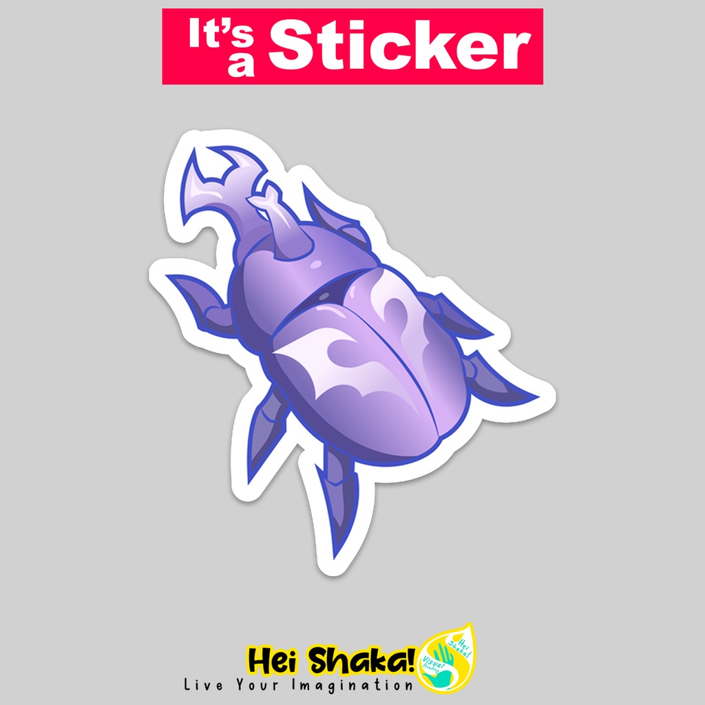

Stiker Genshin Impact Onikabuto Sticker Game Tempelan Bahan Vinyl Anti Air