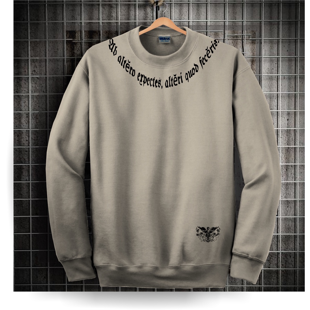 Sweater Crewneck pria terbaru GOD AMORE / crewneck kekinian kwalitas distro