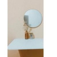 PUSAT WALLPAPER - PAKET TERMURAH ( Isi 5Pcs ) Kaca Cermin Dinding Kotak/Cermin Dinding Hexagonal / Cermin Dinding Aesthetic  Dekorasi Kamar