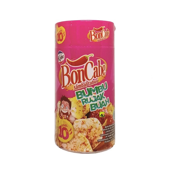 BonCabe Sambal Tabur - BUMBU RUJAK BUAH - 45gr KOBE BON CABE by dz