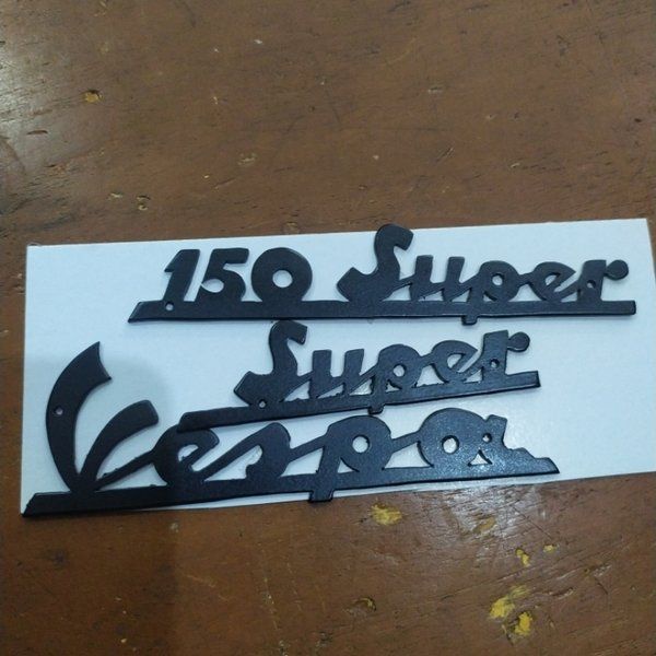 vespa emblem depan vespa super 66 vbc